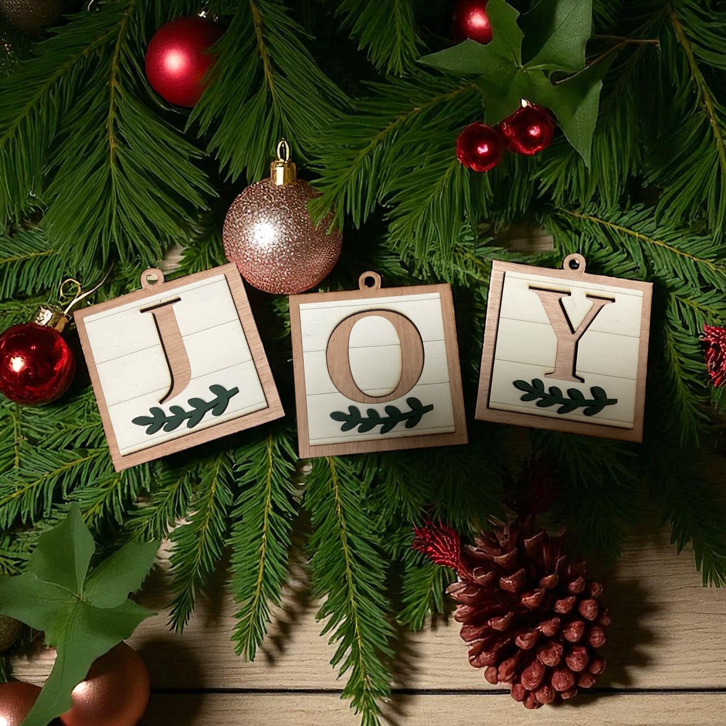 Alphabet ornaments