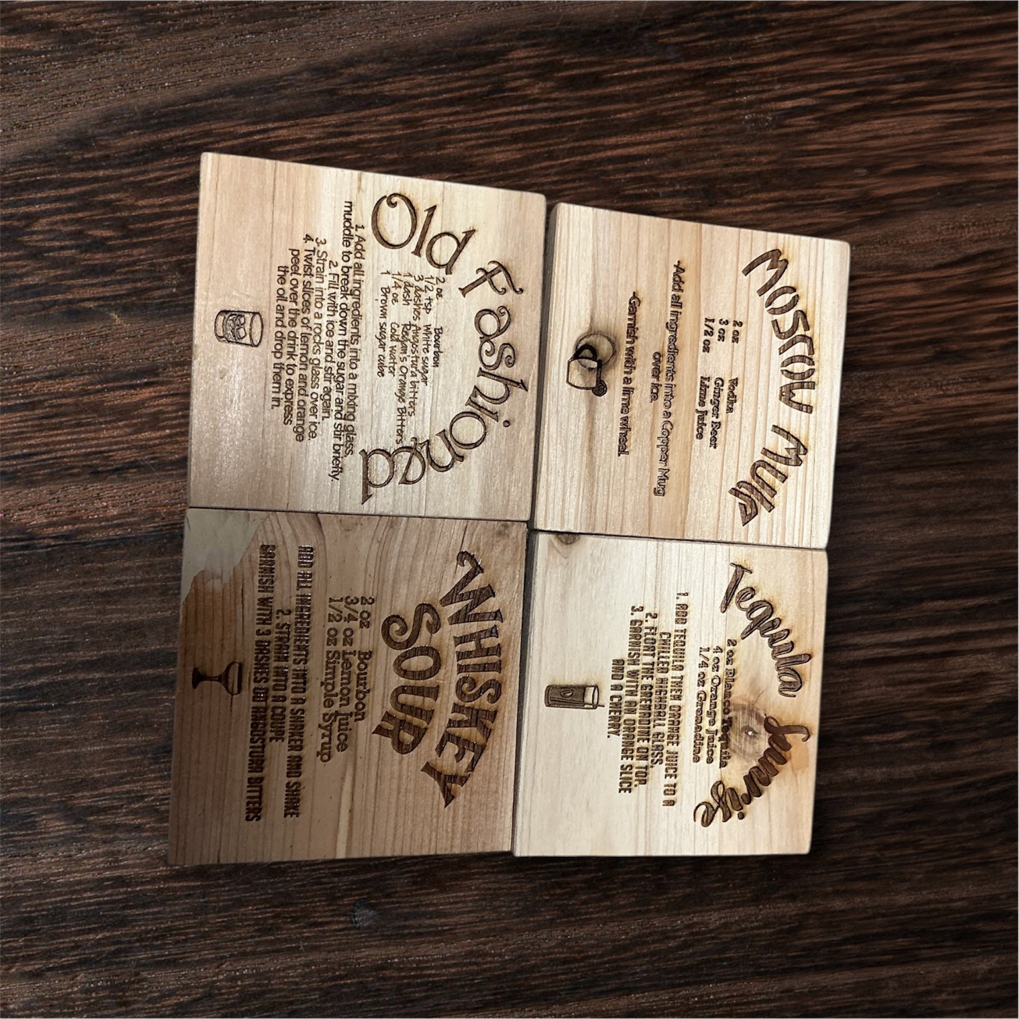 Let’s have a drink coaster set - Sherrie’s Ky Creations