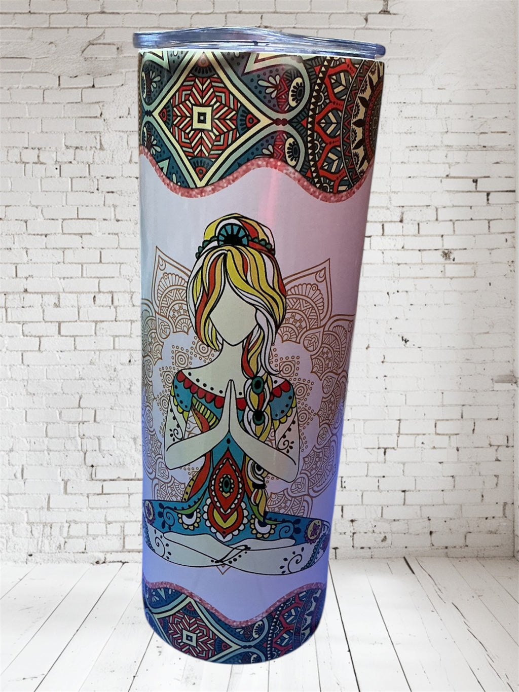 Namaste tumbler - Sherrie’s Ky Creations