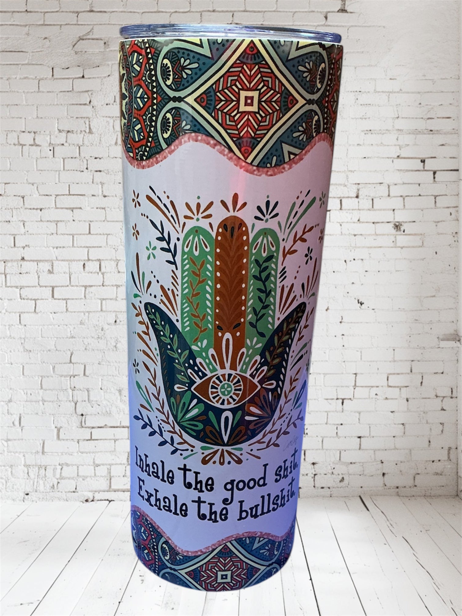 Namaste tumbler - Sherrie’s Ky Creations