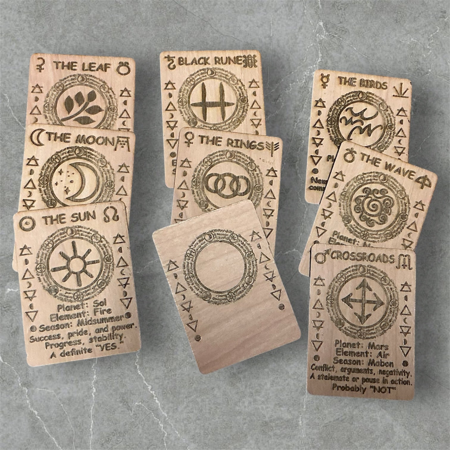 Witch’s runes - Sherrie’s Ky Creations