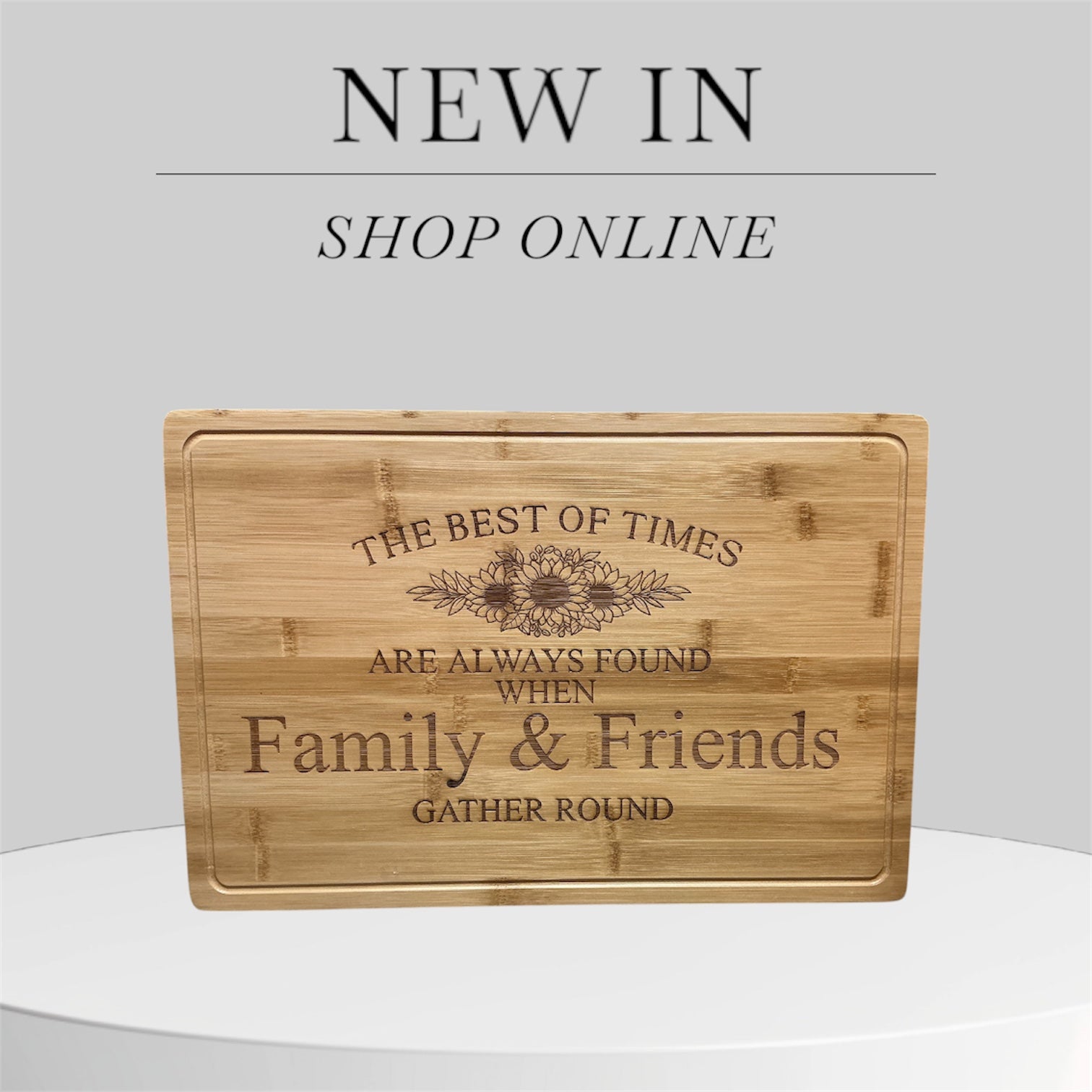 Large bamboo cutting board - Sherrie’s Ky Creations